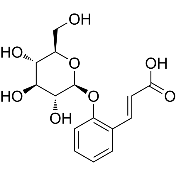 trans-Melilotoside Chemical Structure