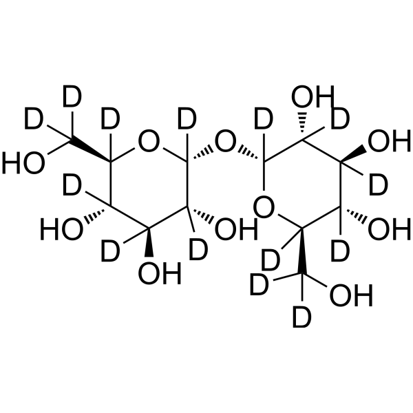 D-(+)-Trehalose-d<sub>14</sub> Chemical Structure
