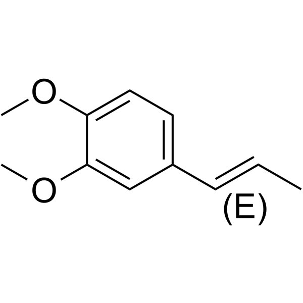 trans-Methylisoeugenol Chemical Structure