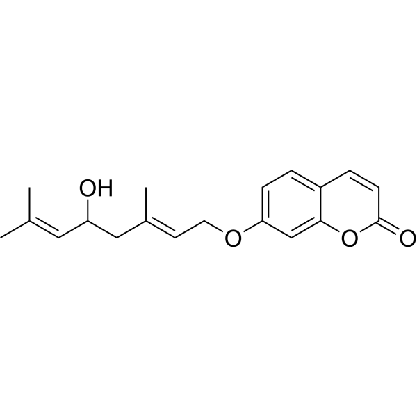 Anisocoumarin H Chemical Structure