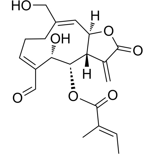 (2E)-Leocarpinolide F Chemical Structure