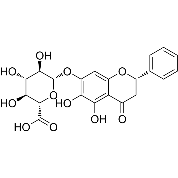 Dihydrobaicalin Chemical Structure