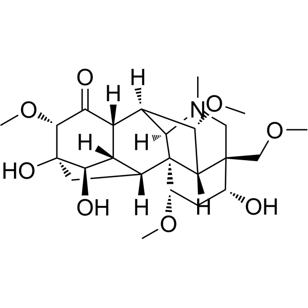 16-Epipyromesaconitine Chemical Structure