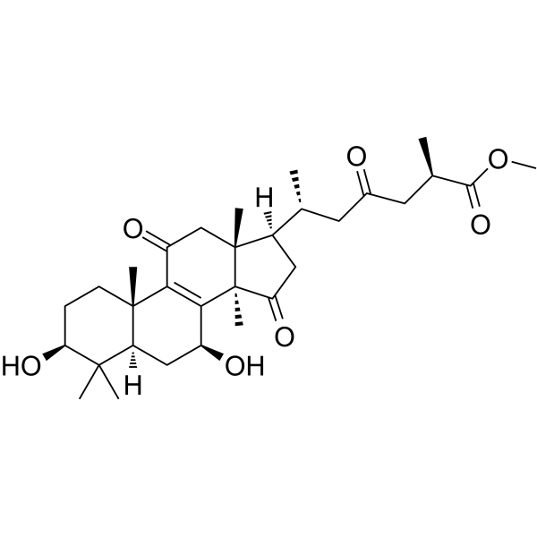 Methyl Ganoderic acid B Chemical Structure