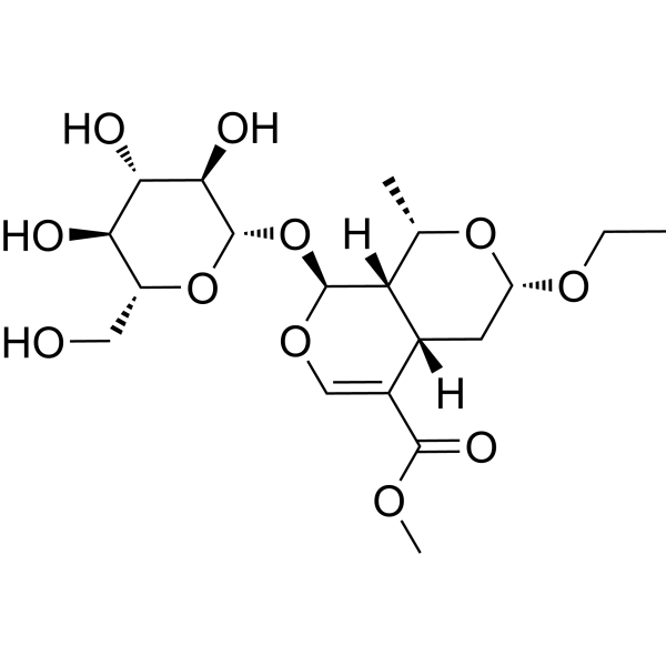 7α-O-Ethylmorroniside Chemical Structure