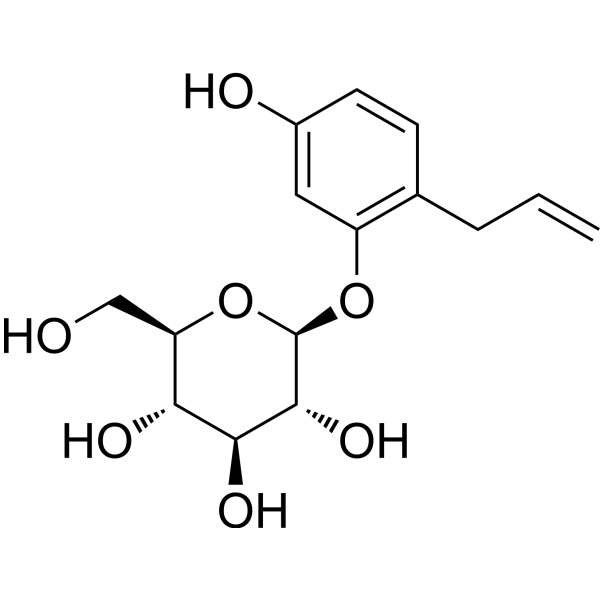 2, 4-Dihydroxy-allylbenzene-2-O-<em>β</em>-D-glucopyranoside
