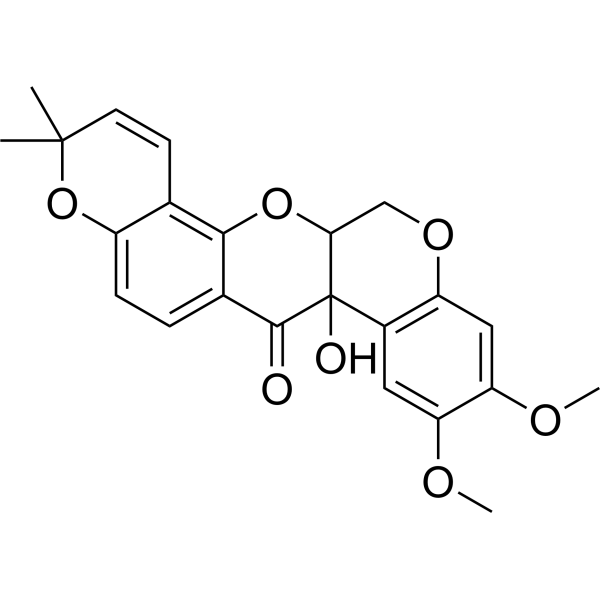 (Rac)-Tephrosin Chemical Structure