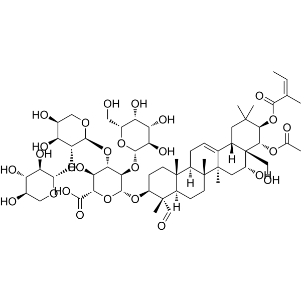 Theasaponin E1 Chemical Structure