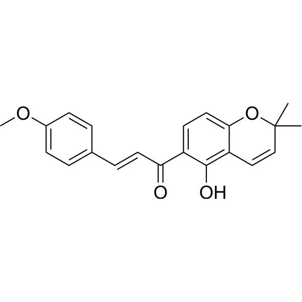4-Methoxylonchocarpin Chemical Structure