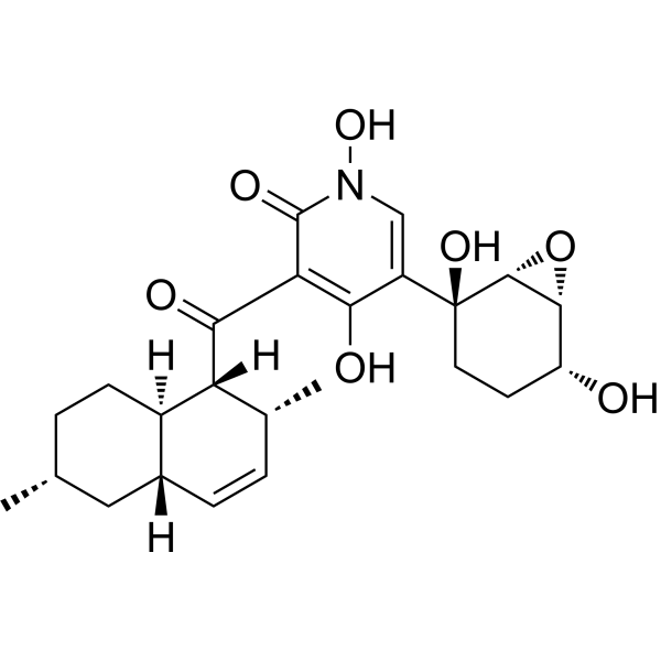 (−)-N-Hydroxyapiosporamide Chemical Structure