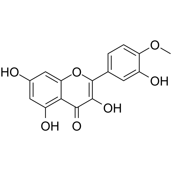 Tamarixetin Chemical Structure