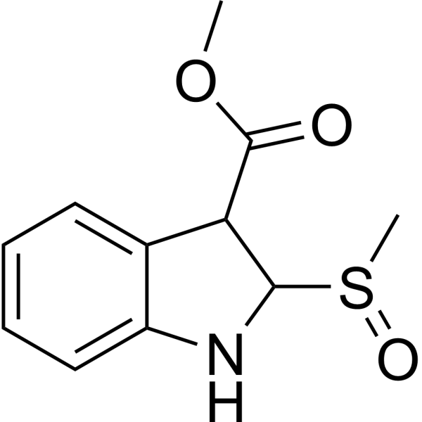 Brassicanate A sulfoxide Chemical Structure