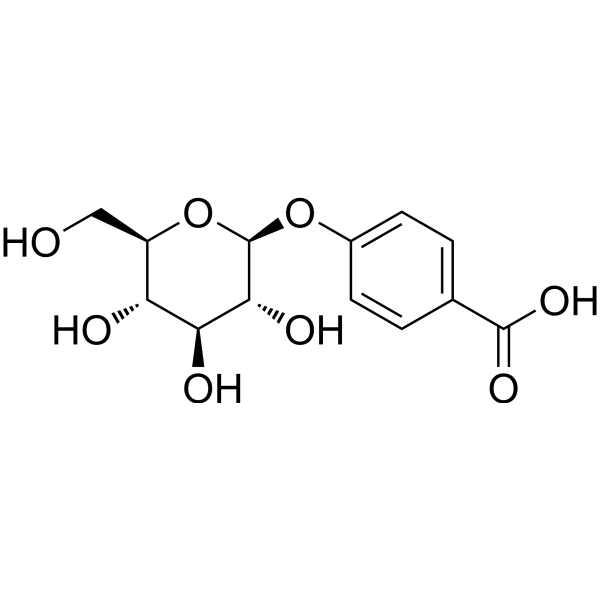 4-(<em>β</em>-D-glucopyranosyloxy)benzoic acid