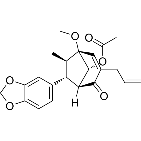 Kadsurenin A Chemical Structure