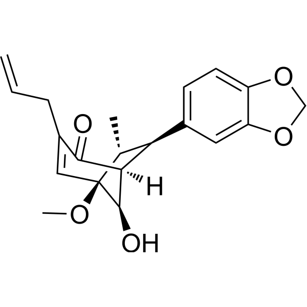 Kadsurenin B Chemical Structure