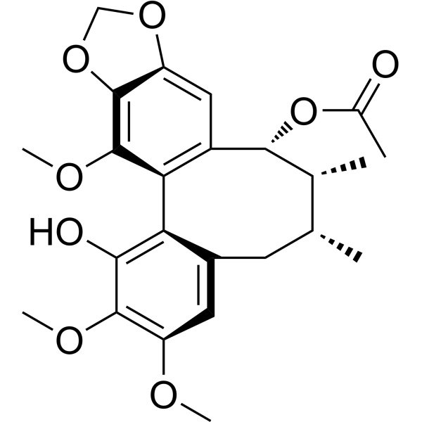 Acetyl-binankadsurin A Chemical Structure