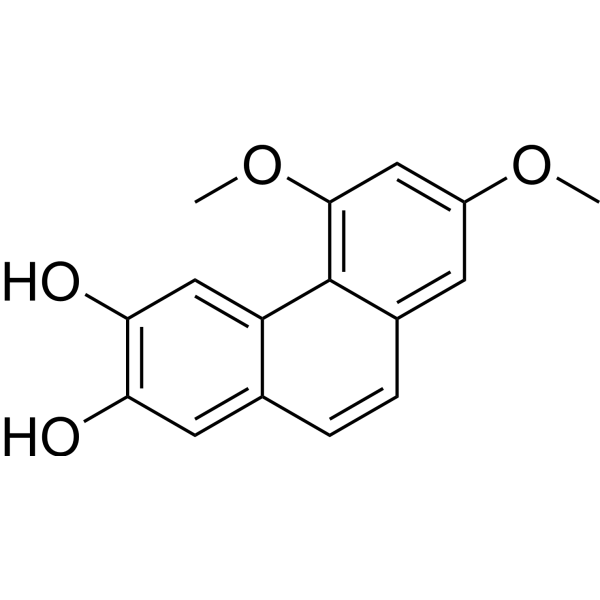 5,7-Dimethoxy-2,3-phenanthrenediol Chemical Structure