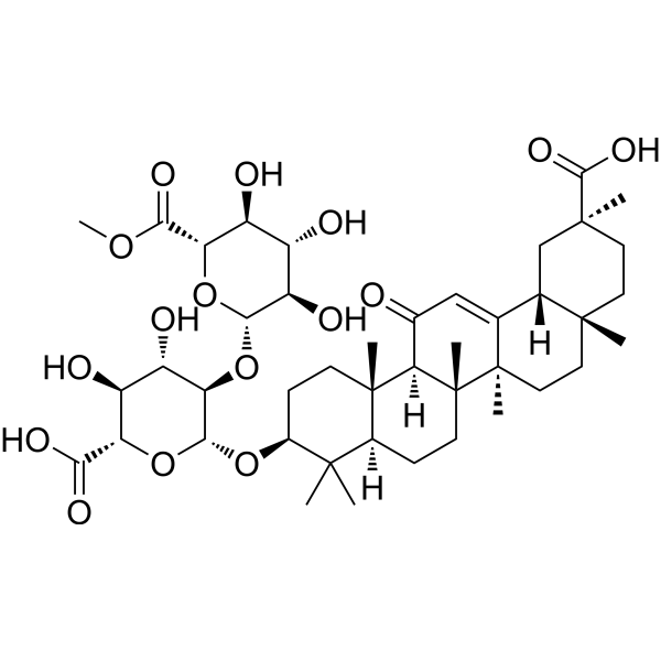 Glycyrrhizin-6′′-methylester Chemical Structure