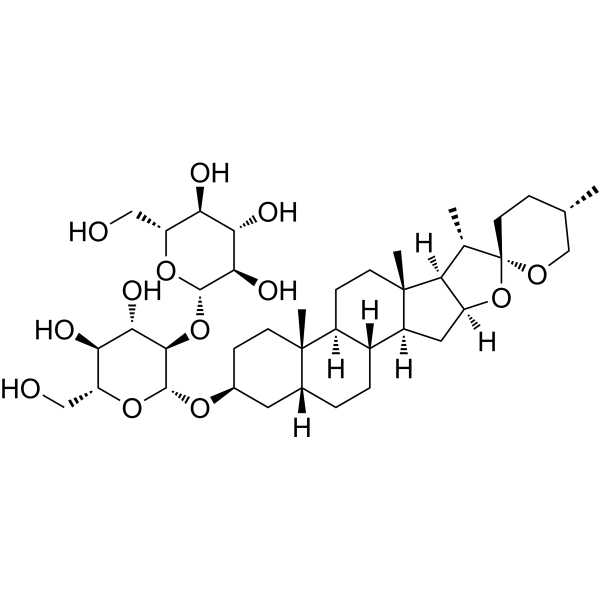 Asparanin A Chemical Structure