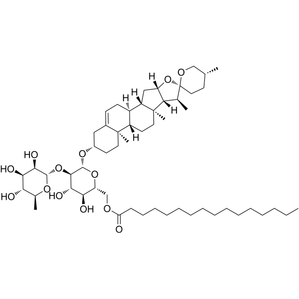 Progenin III palmitate Chemical Structure