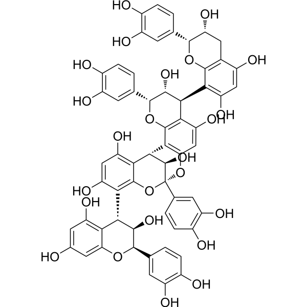 Cinnamtannin B2 Chemical Structure