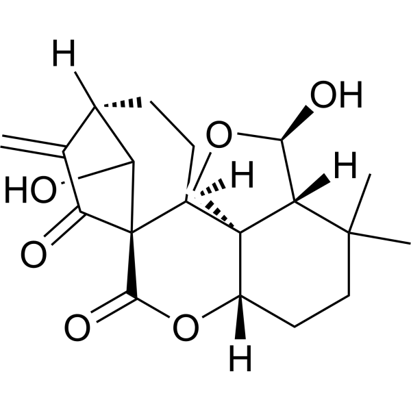 (19R)-13-Deoxy-19-hydroxyenmein Chemical Structure