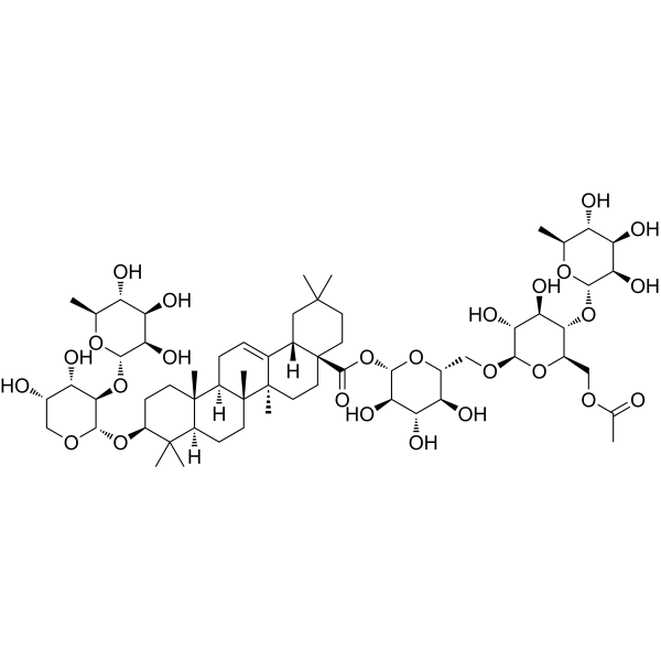 Ciwujianoside C4 Chemical Structure