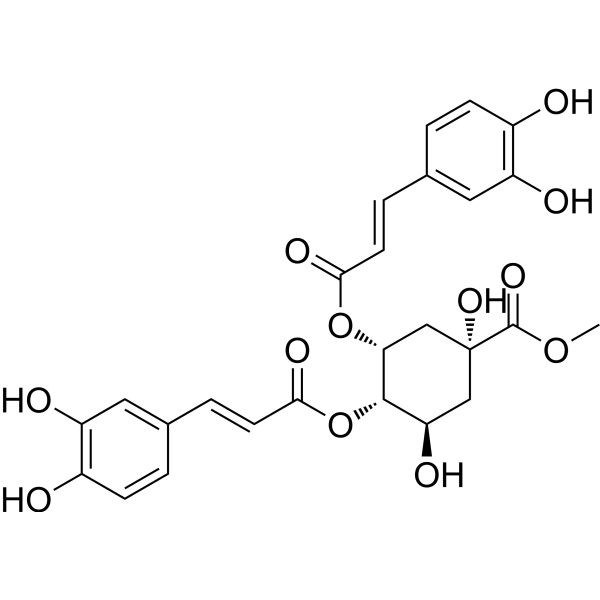 4,5-O-Dicaffeoyl quinic acid <em>methyl</em> ester