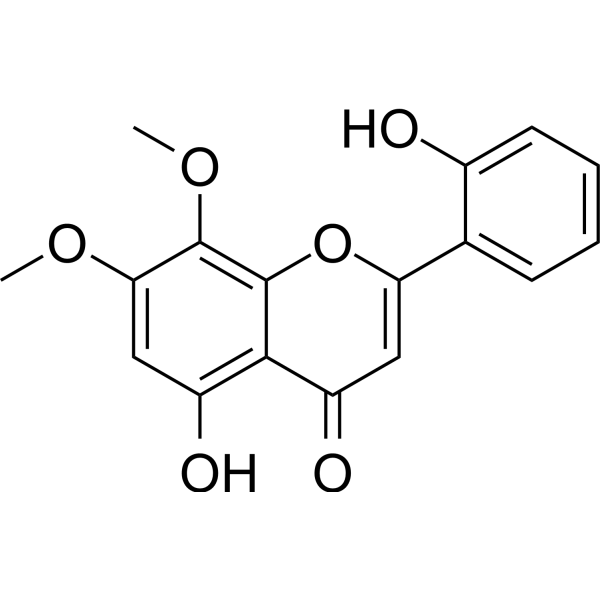Skullcapflavone I Chemical Structure