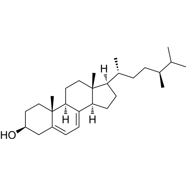 22,23-Dihydroergosterol Chemical Structure