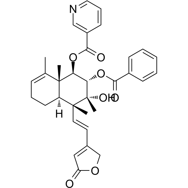 Scutebarbatine B Chemical Structure