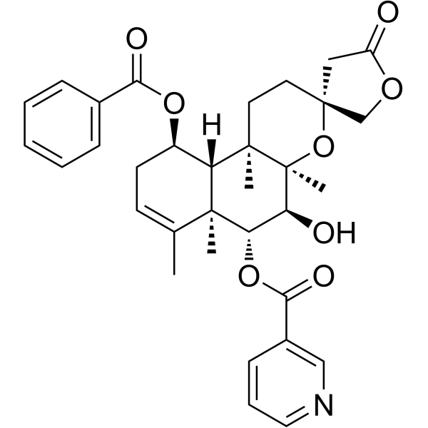 Scutebarbatine W Chemical Structure