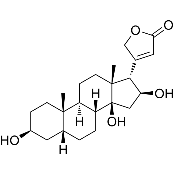 17βH-Gitoxigenin Chemical Structure