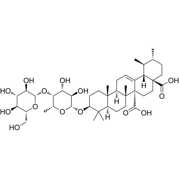 Rubelloside B Chemical Structure