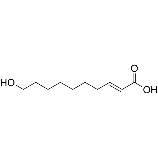 Royal Jelly acid (Standard) Chemical Structure