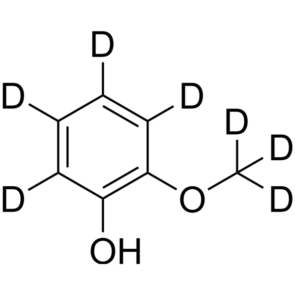 Guaiacol-d<sub>7</sub> Chemical Structure