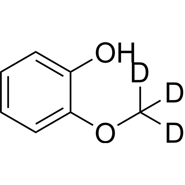 Guaiacol-d<sub>3</sub> Chemical Structure
