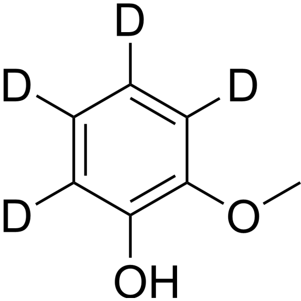 Guaiacol-d<sub>4</sub> Chemical Structure