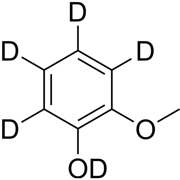 Guaiacol-d<sub>4</sub>-1 Chemical Structure