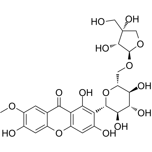 Polygalaxanthone III Chemical Structure