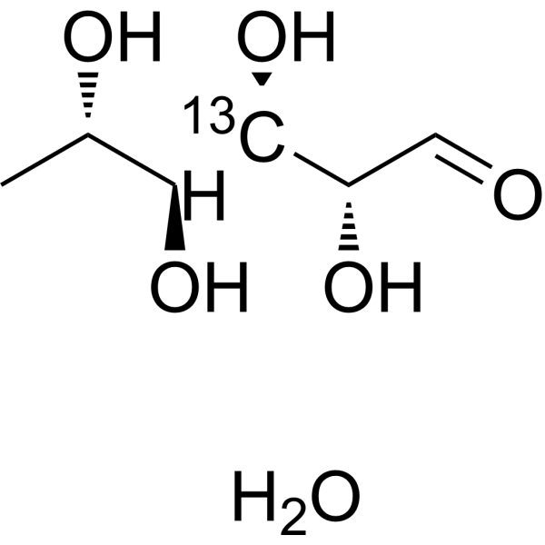 Rhamnose-<em>13</em><em>C-2</em> monohydrate