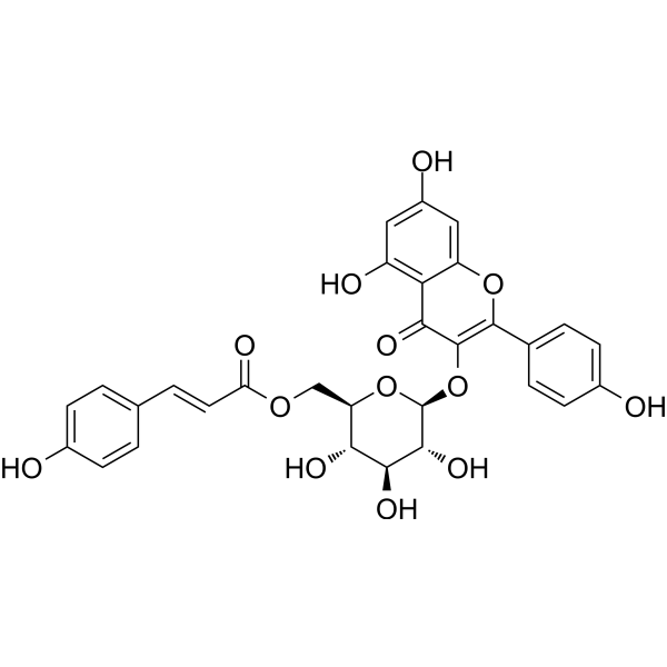 Tiliroside (Standard) Chemical Structure