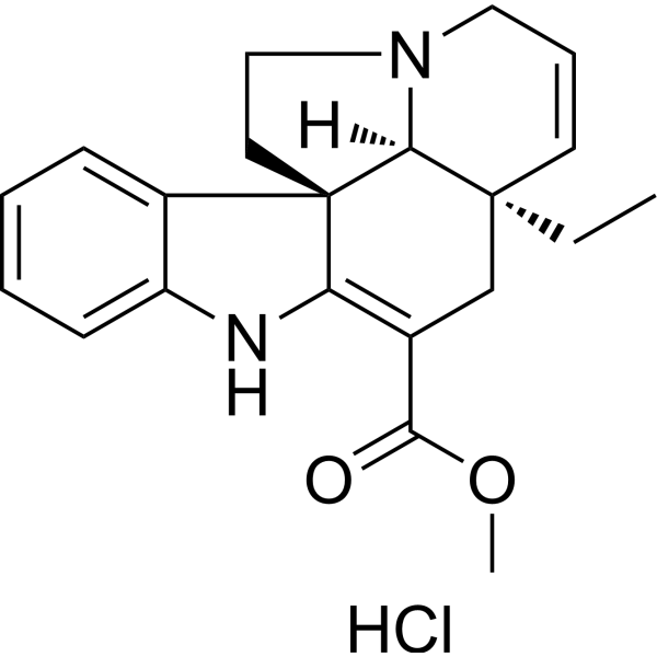 Tabersonine hydrochloride Chemical Structure