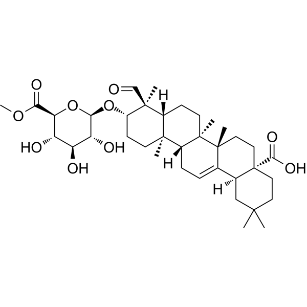 Methyl gypsogenin-3-O-glucuronide Chemical Structure
