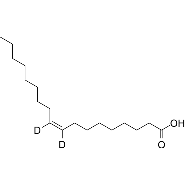 Oleic acid-d<sub>2</sub> Chemical Structure