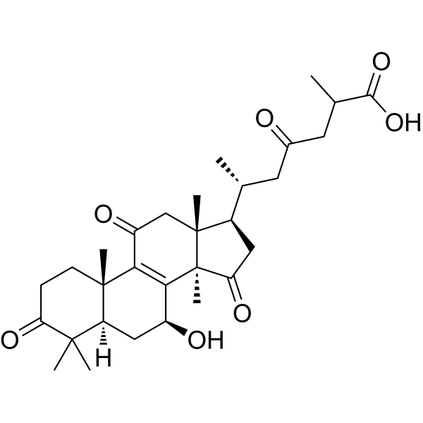 Ganoderic acid D Chemical Structure