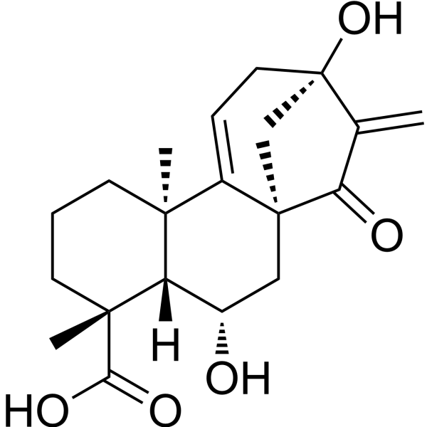 Pterisolic acid A Chemical Structure