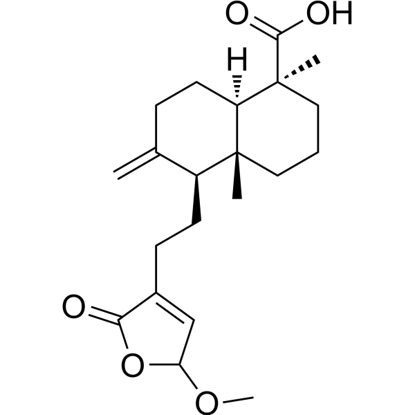 15-Methoxypinusolidic acid Chemical Structure