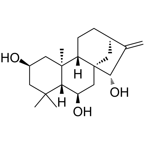 2β,6β,15α-Trihydroxy-ent-kaur-16-ene Chemical Structure