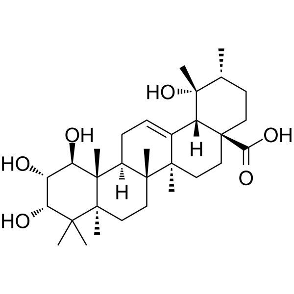 1β-Hydroxyeuscaphic acid Chemical Structure